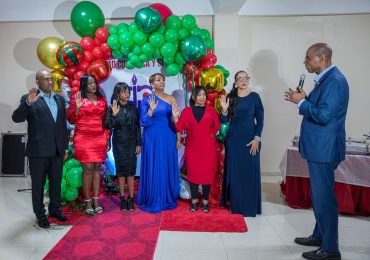 Periodistas de Haina juramentan nueva directiva en un encuentro navideño