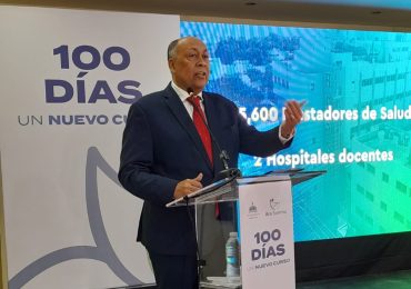 Video | Luis René Canaán presenta primeros 100 dias de avances en ARS SEMMA con RD$1,860 millones pagados por servicios de salud