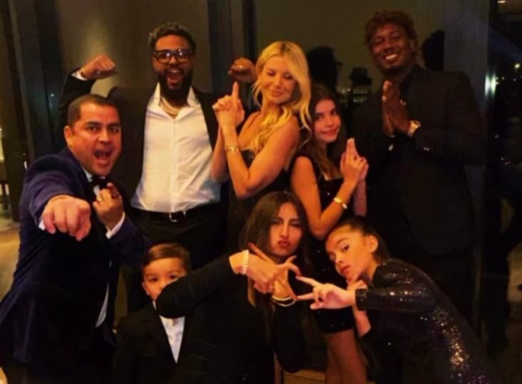 Video | Junior Caminero y Geraldo Perdomo reciben el 2026 desde Dubái