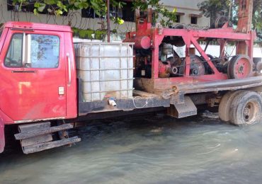 Camión perforador provoca avería en línea de 30 pulgadas