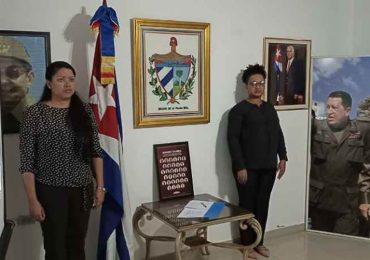 Cubanos en Dominicana honran a combatientes caídos en Venezuela