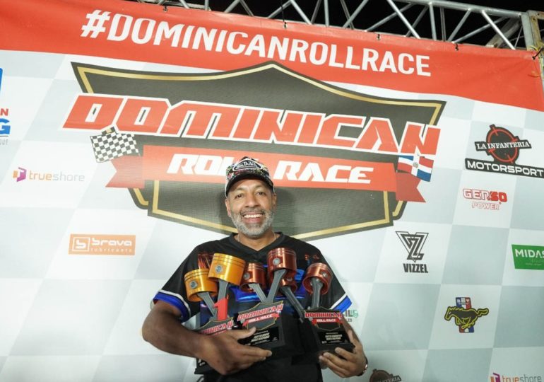 David Valerio es la principal figura del Dominican Roll Race