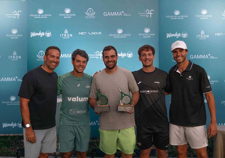 Puntacana Resort celebró el pádel de alto nivel en el cierre de su primer Pádel Week con atletas internacionales