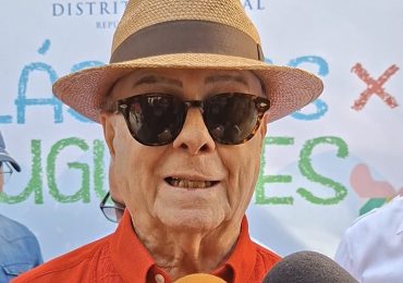 Hipólito Mejía asegura lo más importante de "Plásticos por Juguetes" es el mensaje a los jóvenes sobre el cuidado del medio ambiente