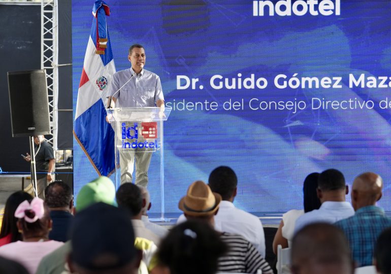 Indotel lleva fibra óptica y formación digital a Hondo Valle con nueva Sala Digital