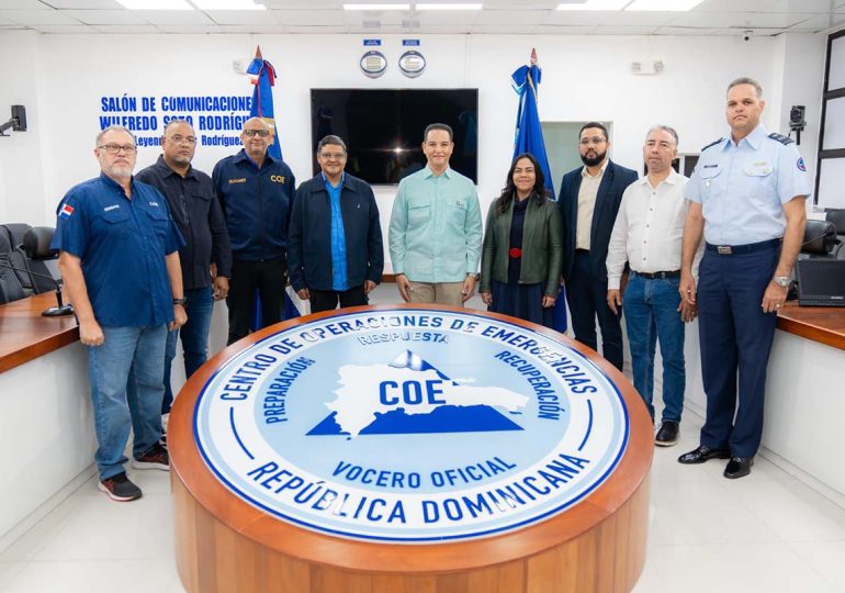 Empresa de Transmisión Eléctrica Dominicana fortalece articulación interinstitucional con el COE