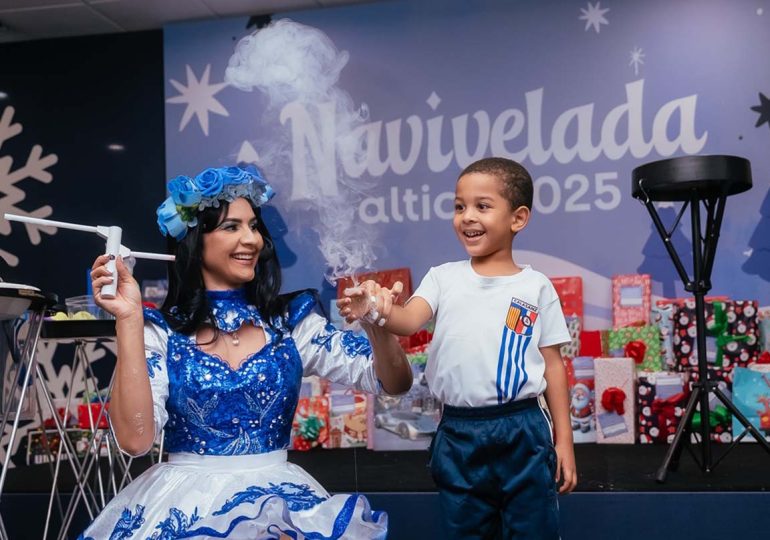Más de cien sonrisas brillan en la Navivelada de Fundación Altice