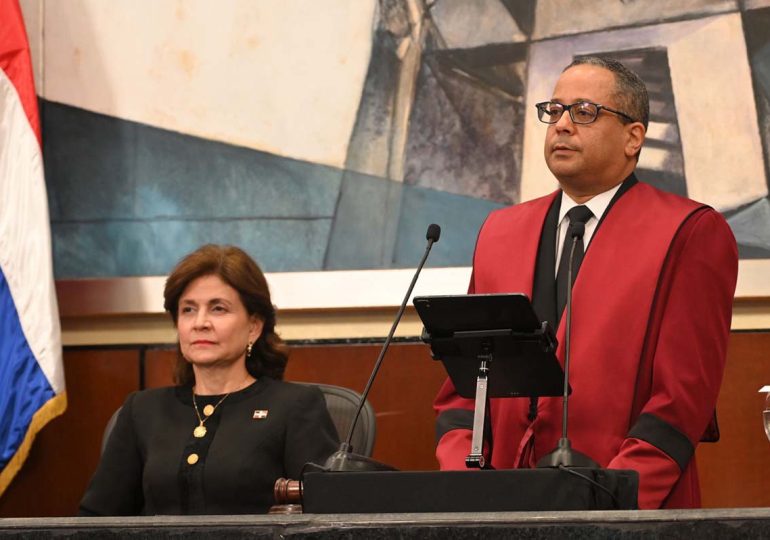 Presidente del TC reitera jueces de esta corte trabajan por justicia accesible, efectiva y oportuna