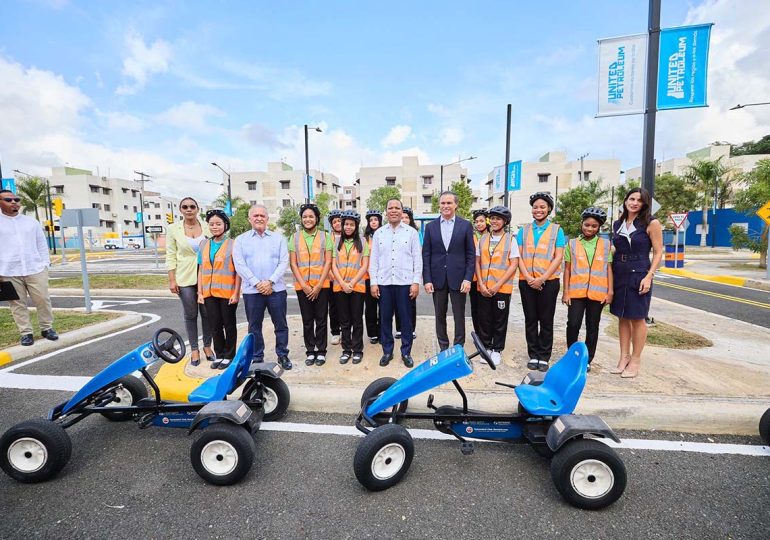 United Petroleum e INTRANT reinauguran el Parque Infanto-Juvenil de Educación Vial en Ciudad Juan Bosch
