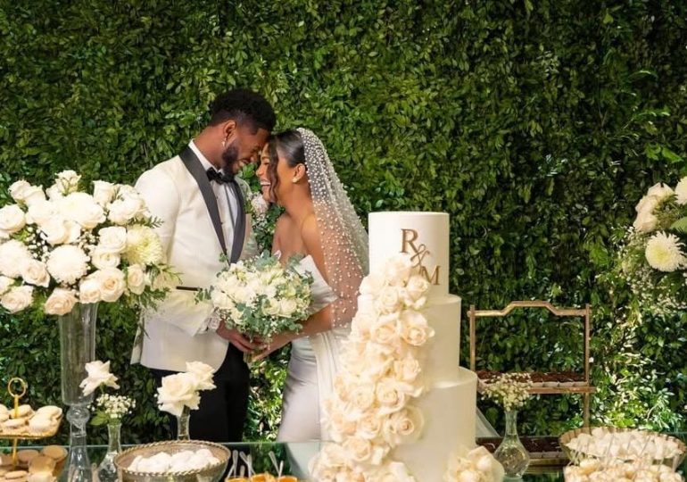 Raimel Tapia y la regidora Mabel Ortiz contraen matrimonio