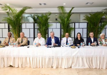 Presidente Abinader encabeza reunión de seguimiento al Plan de Seguridad Ciudadana