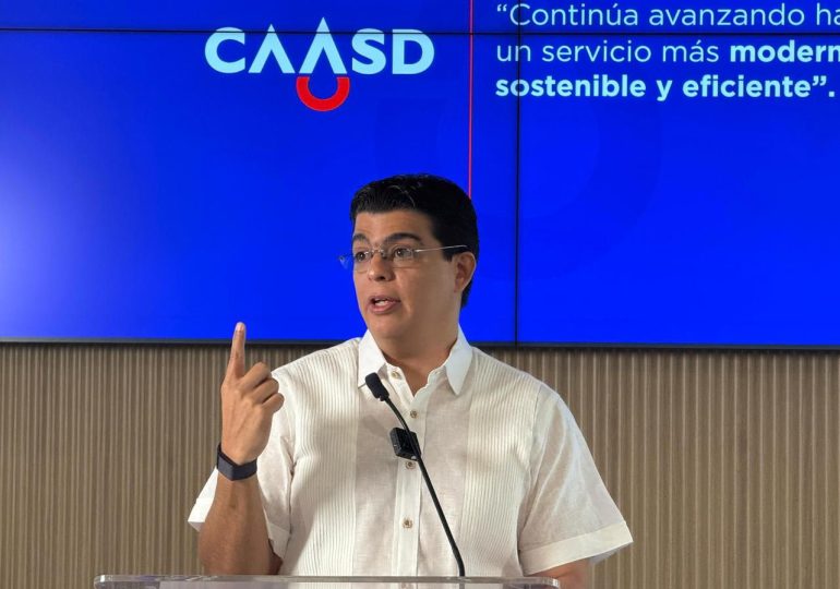 CAASD anuncia trabajos de empalme de tuberías y drenado de línea en la avenida Gregorio Luperón