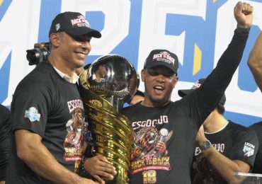 Ramón Santiago tras Escogido coronarse campeón " no me cabe el corazón en el pecho"