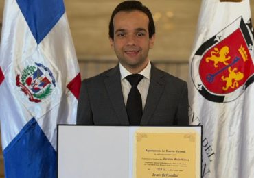 René Rodríguez es reconocido por la Alcaldía del Distrito Nacional como el Joven Destacado