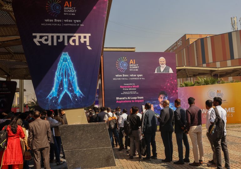 Gigantes tecnológicos y líderes convergen en India para definir un nuevo orden de la IA