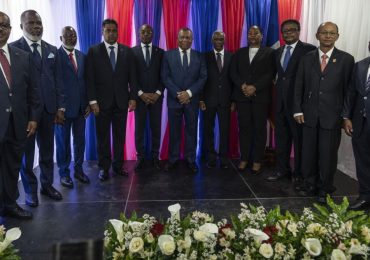 Consejo Presidencial de Haití entrega el mandato al primer ministro, Alix Didier Fils-Aimé