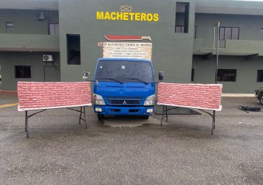 Ejército ocupa camión con 150 mil cigarrillos en Montecristi