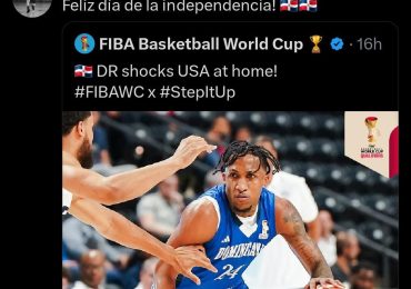 Horford y Towns celebran el día de la independencia nacional resaltando triunfo de RD vs EEUU