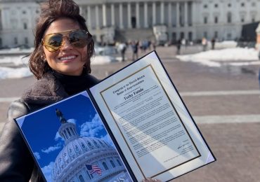 Video | Techy Fatule recibe reconocimiento en el Congreso de Estados Unidos