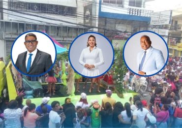 Robert Polanco e Indhira de Jesús son Rey y Reina del Carnaval de Manoguayabo, dedicado al doctor Grullón