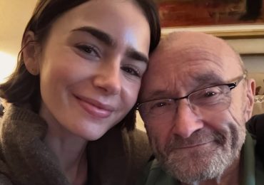 Lily Collins, protagonista de Emily in Paris, celebra los 75 años de su padre, el músico Phil Collins