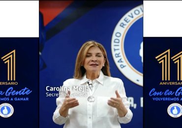 Carolina llama a los perremeístas a defender al Gobierno y a seguir trabajando para ganar en 2028