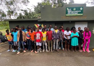 Video: Interceptan grupo de 30 haitianos indocumentados en zona montañosa de Guayubín