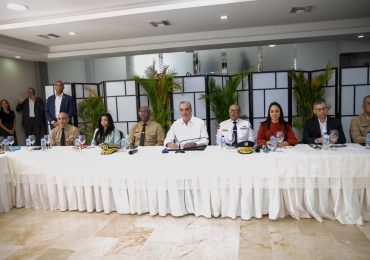 Presidente Abinader encabeza reunión de seguimiento al Plan de Seguridad Ciudadana