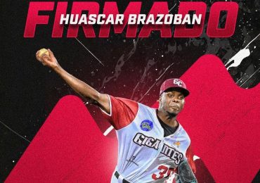 Gigantes del Cibao anuncian la firma del lanzador Huáscar Brazobán