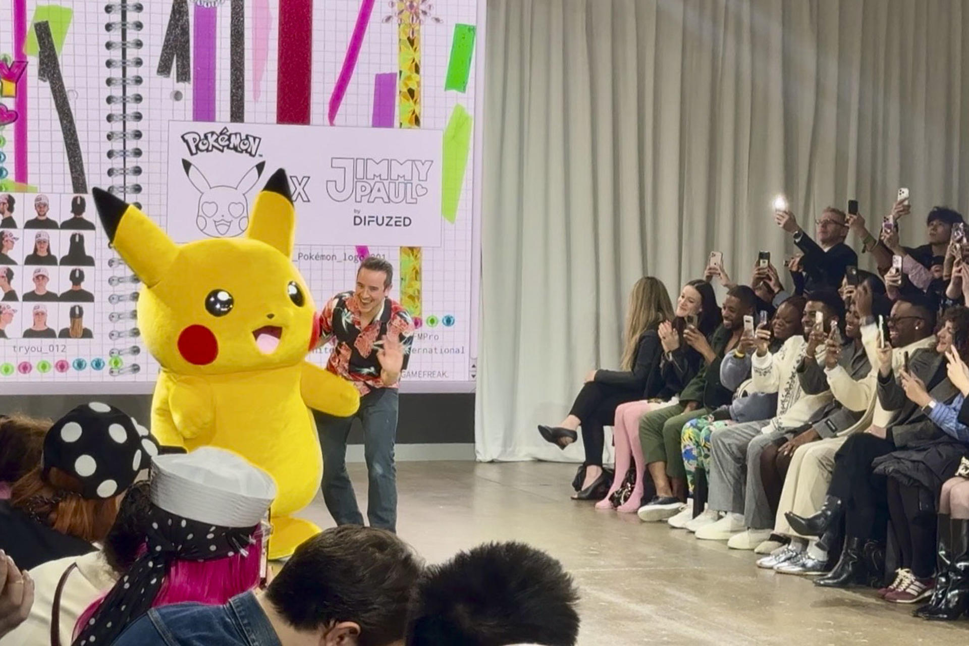 Los Pokémon invaden la pasarela de la Semana de la Moda de Londres