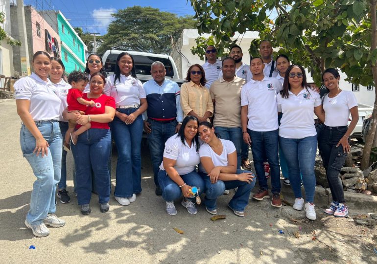 El movimiento Jóvenes con Horizontes realizó un operativo médico-social en el sector La Javilla, en Villa Mella